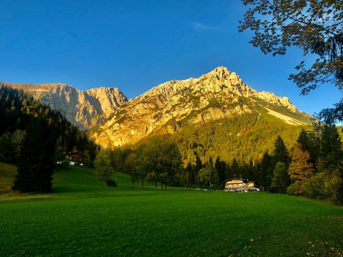 Boutique-Pension Jaegerwirt 凯撒山麓舍福 外观 照片