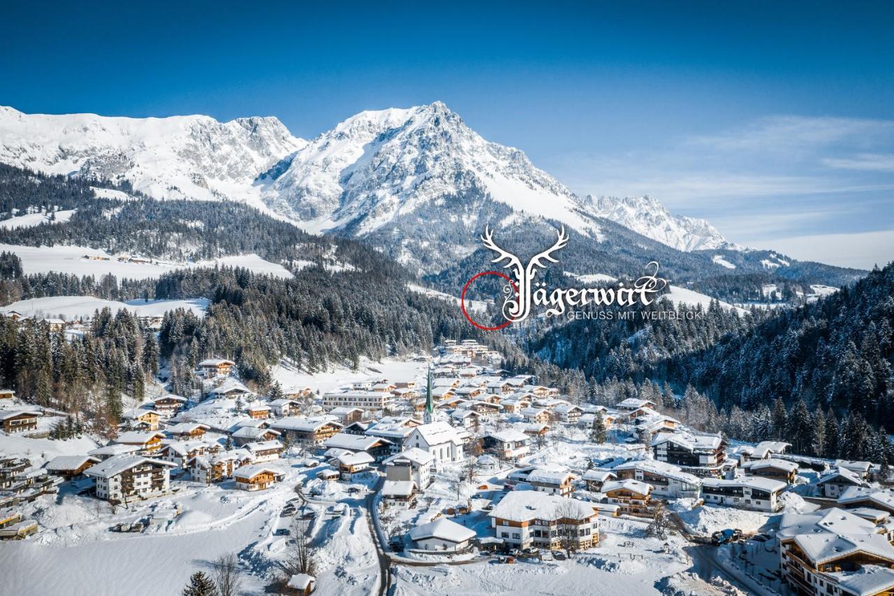Boutique-Pension Jaegerwirt 凯撒山麓舍福 外观 照片