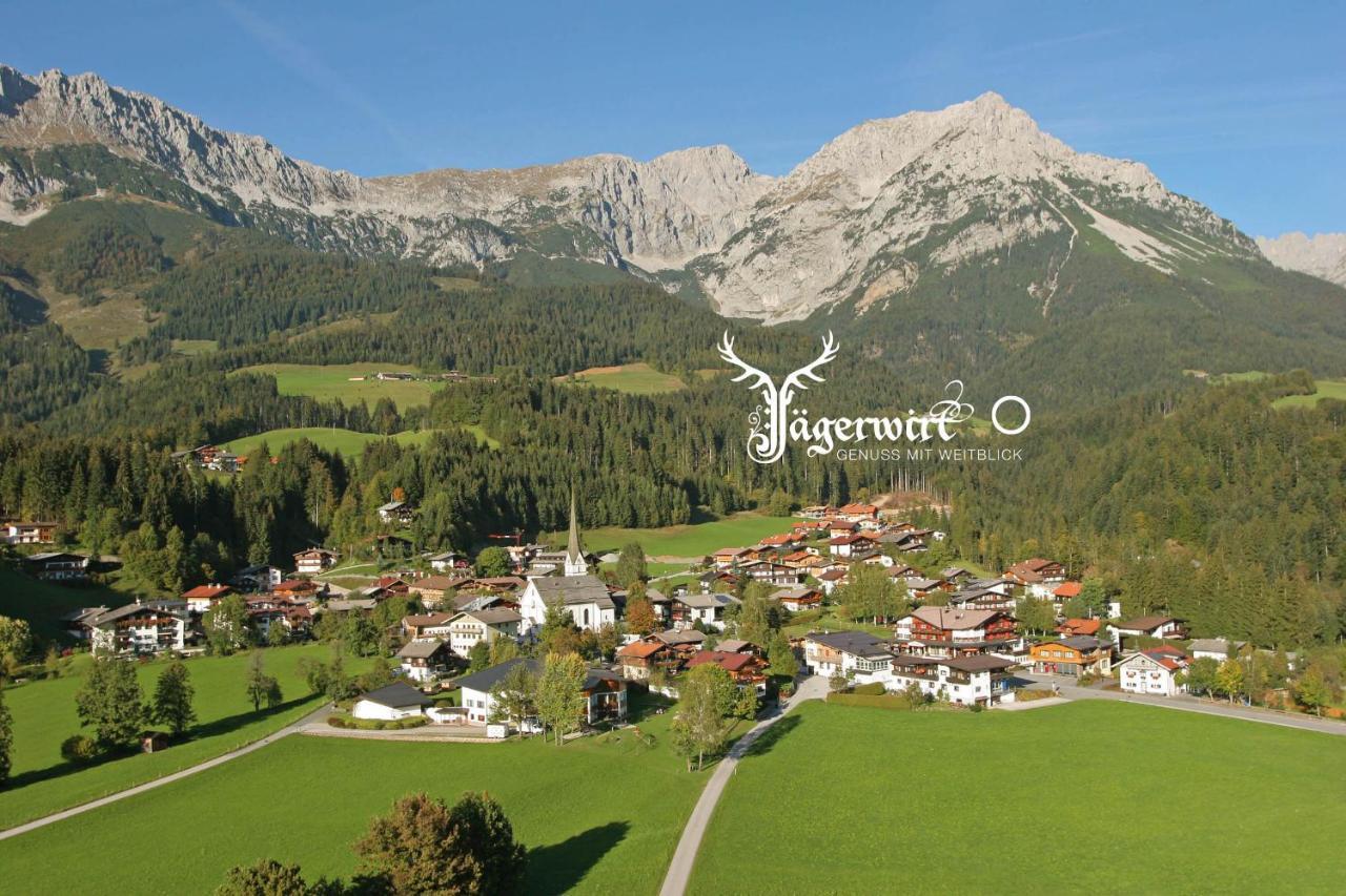 Boutique-Pension Jaegerwirt 凯撒山麓舍福 外观 照片